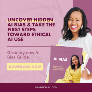 Freebie AI Bias Guide - Carousel 4 - Annie Gichuru